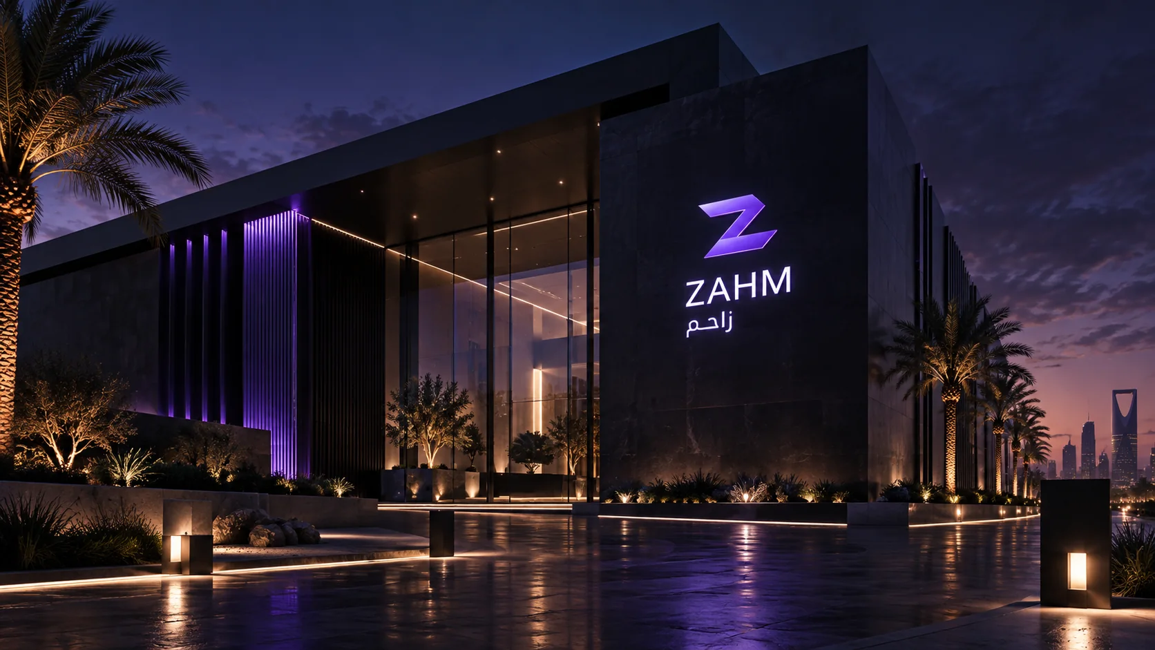 مبنى زاحم في جدة